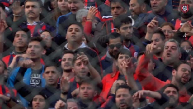 The incredible atmosphere as San Lorenzo beat Boca